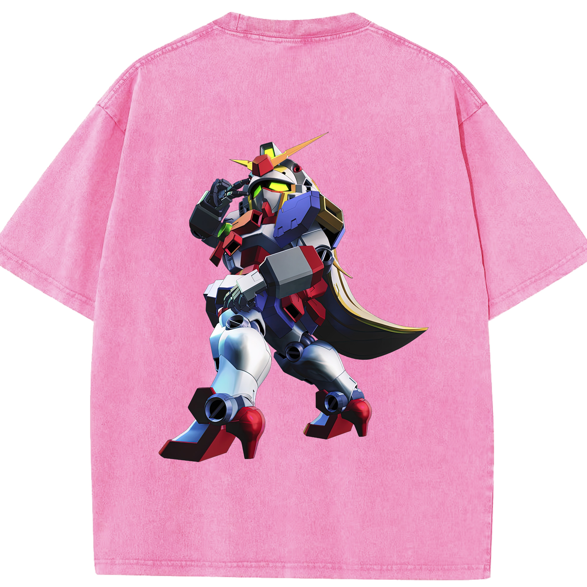 （画像用） 機動戦士ガンダム Mobile Suit Gundam 綿100% ヴィンテージ風 半袖Tシャツ（背面プリント）